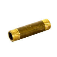 Удлинитель резьбовой Tiemme 1540 - 1", длина 250 мм (НР/НР, латунь без покрытия)