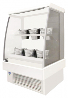 Горка холодильная цветочная ES-SYSTEM K RCS SCORPION 02 MINI FL 0,9 белая 
