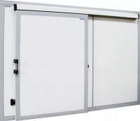 Дверной блок для холодильной камеры Polair откатная дверь 3000 x2560 (100 мм) 