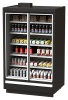Горка холодильная KIFATO ПРАГА 1250 (выносной агрегат, распашные двери) 